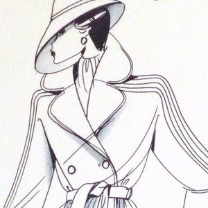 Croft & Barrow Ladies Short Trench/Rain Coat